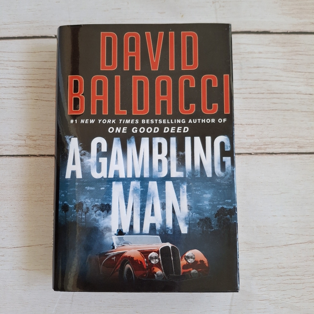 A Gambling Man Hardcover Book by David Baldacci Popular Fiction